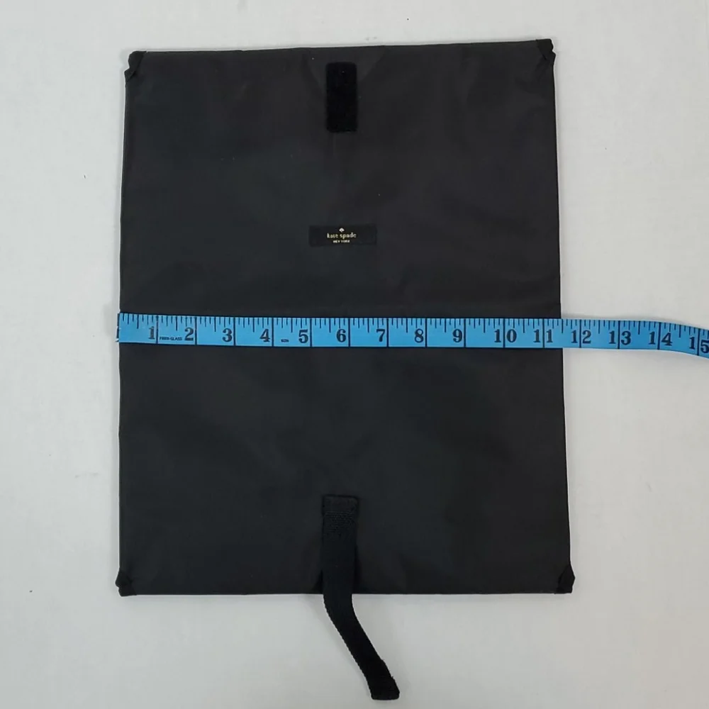 Kate Spade black cosmetic bag purse